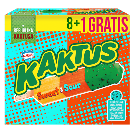 Kaktus Sladkokyselý – sweet & sour